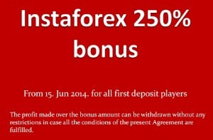 instaforex 250% free forex bonus
