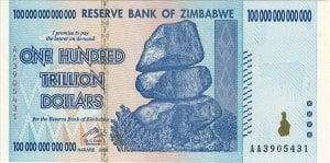 Zimbabwe $100 trillion