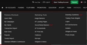 hotforex tools for partners