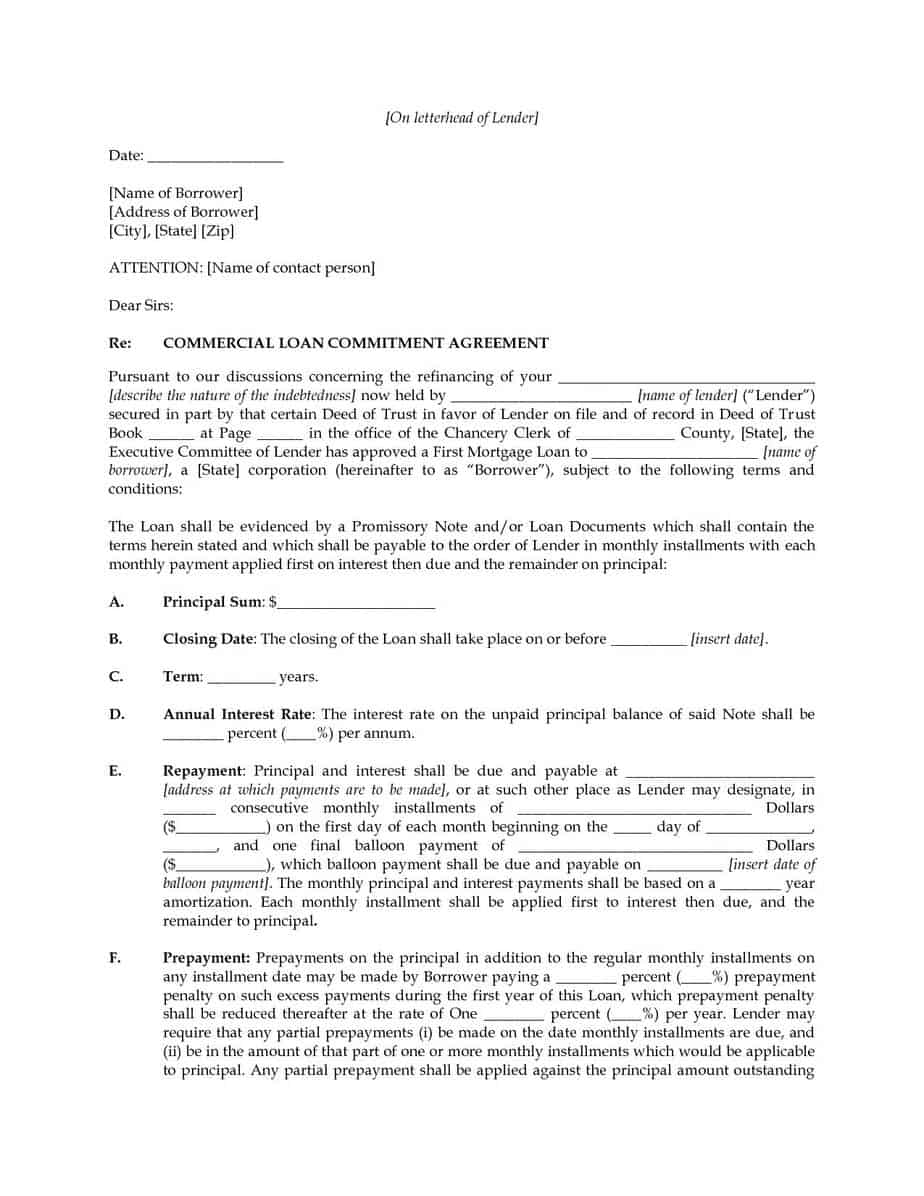 A Brief Guide to Letter of Commitment - Forex Education For Letter Of Commitment Template