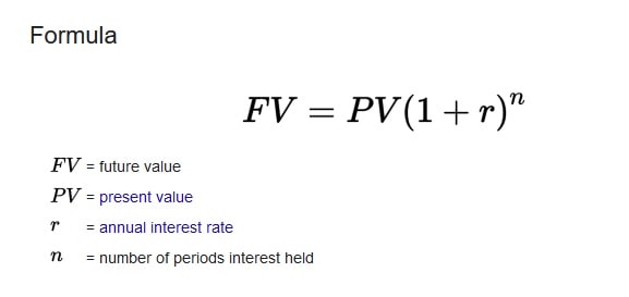 future value formula