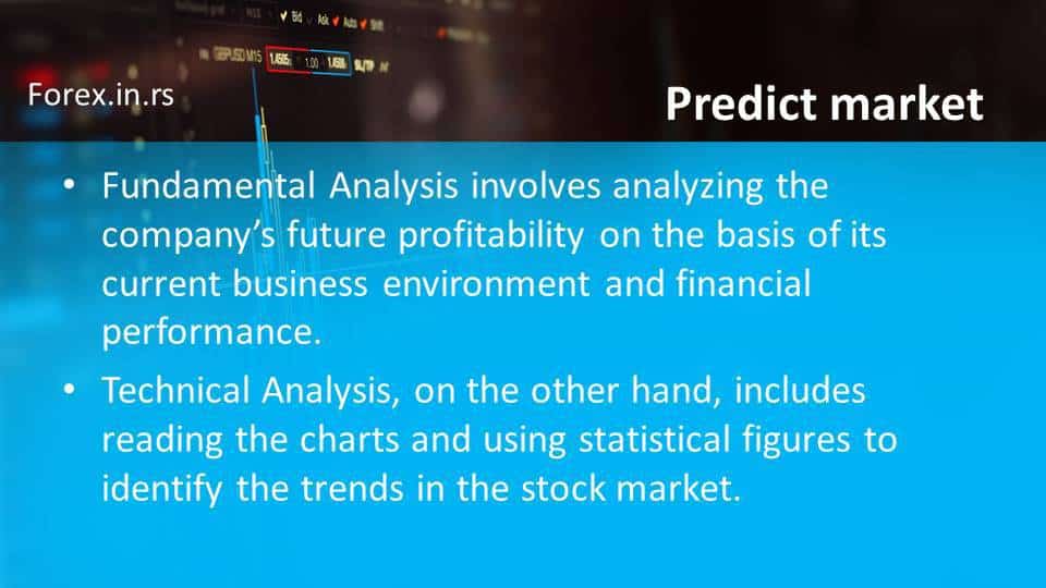predict market price using technical and fundamental analysis