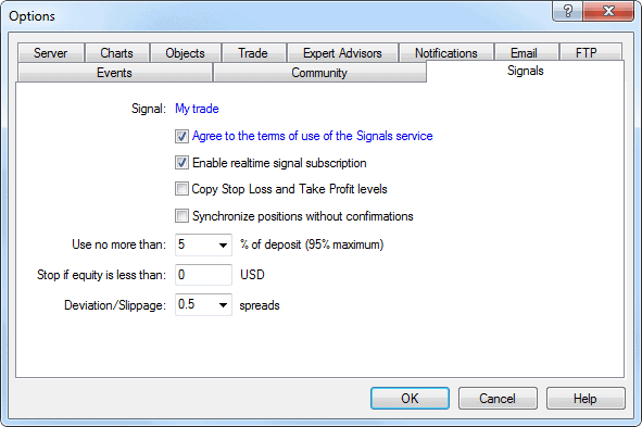 copy paste signals from mql5