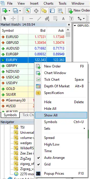 get more currency pairs - add more symbols in MT4