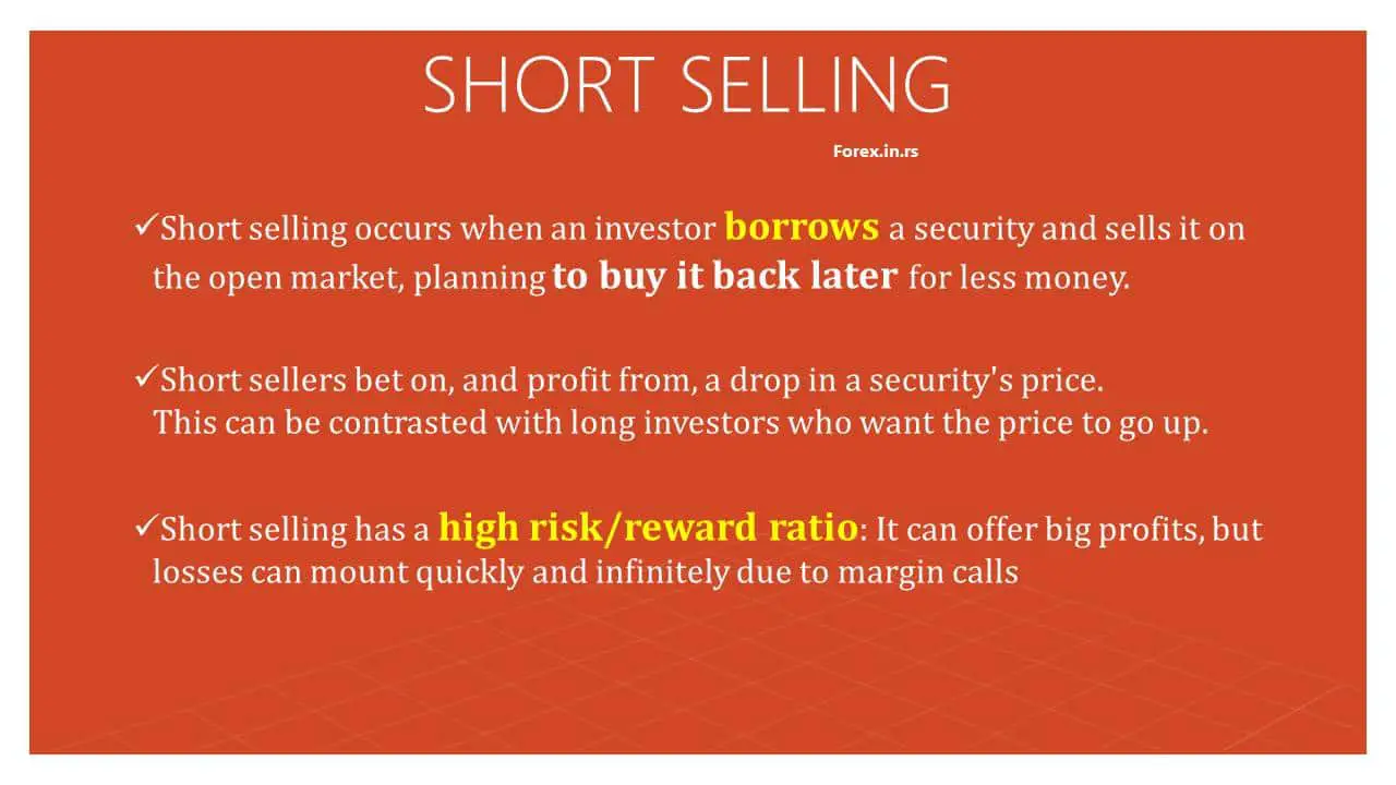 short selling - how does short selling work