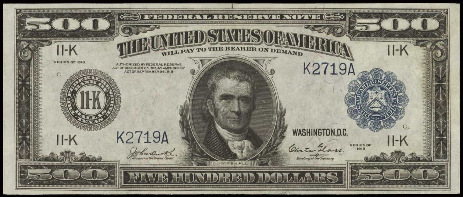 $500 bill 2 