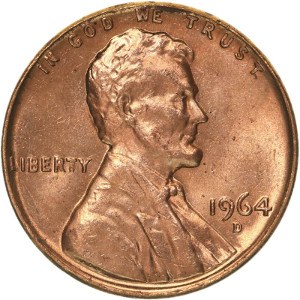 1964 penny