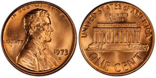 1973 D Penny