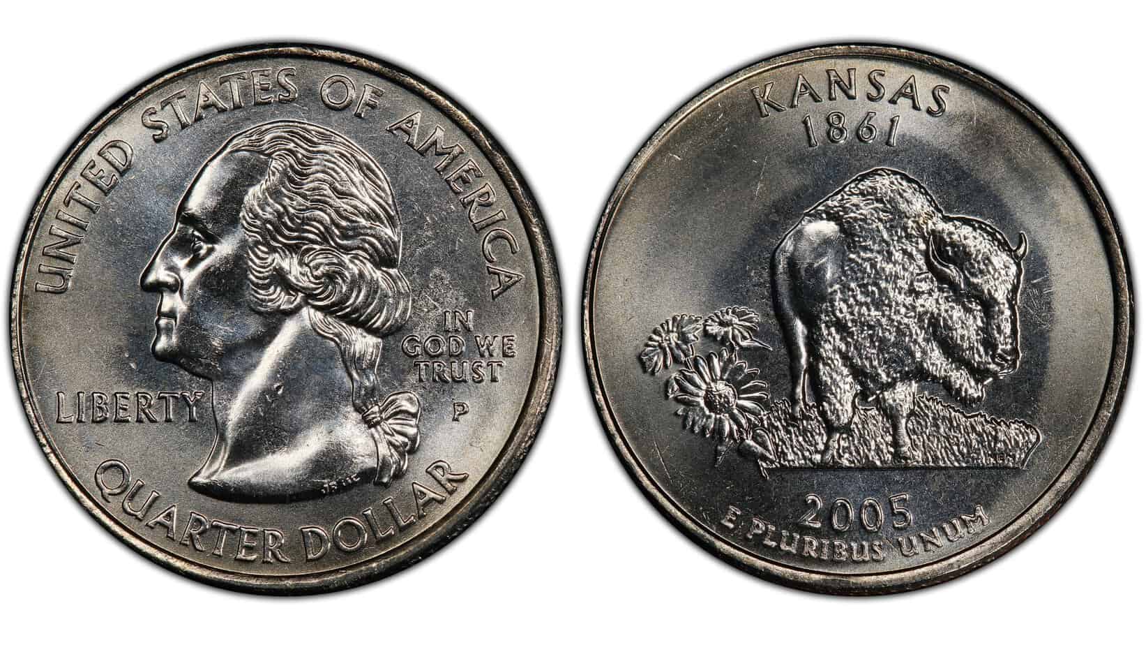 2005 Kansas Quarter 