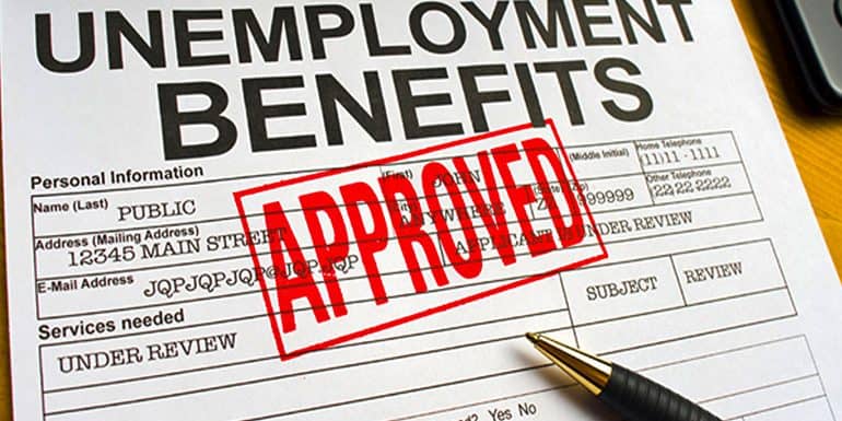 Unemployment Benefits approved