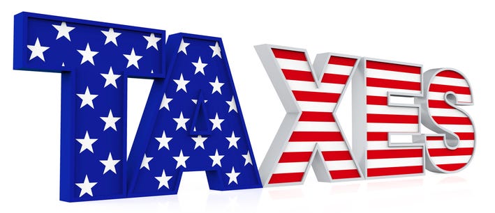 taxes in the us