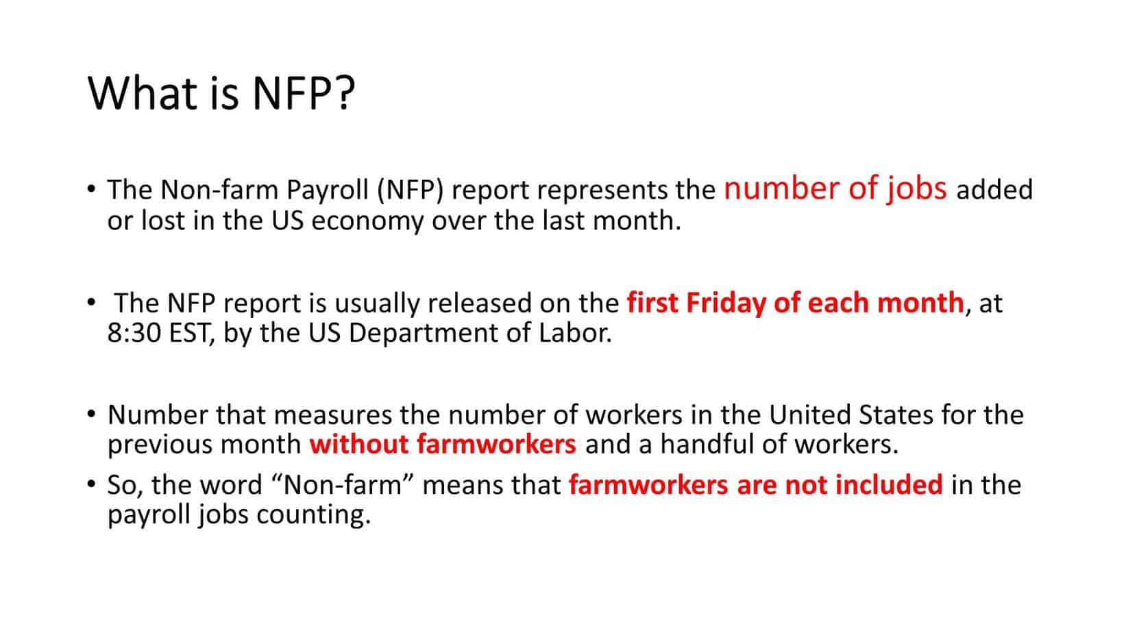 What is NFP