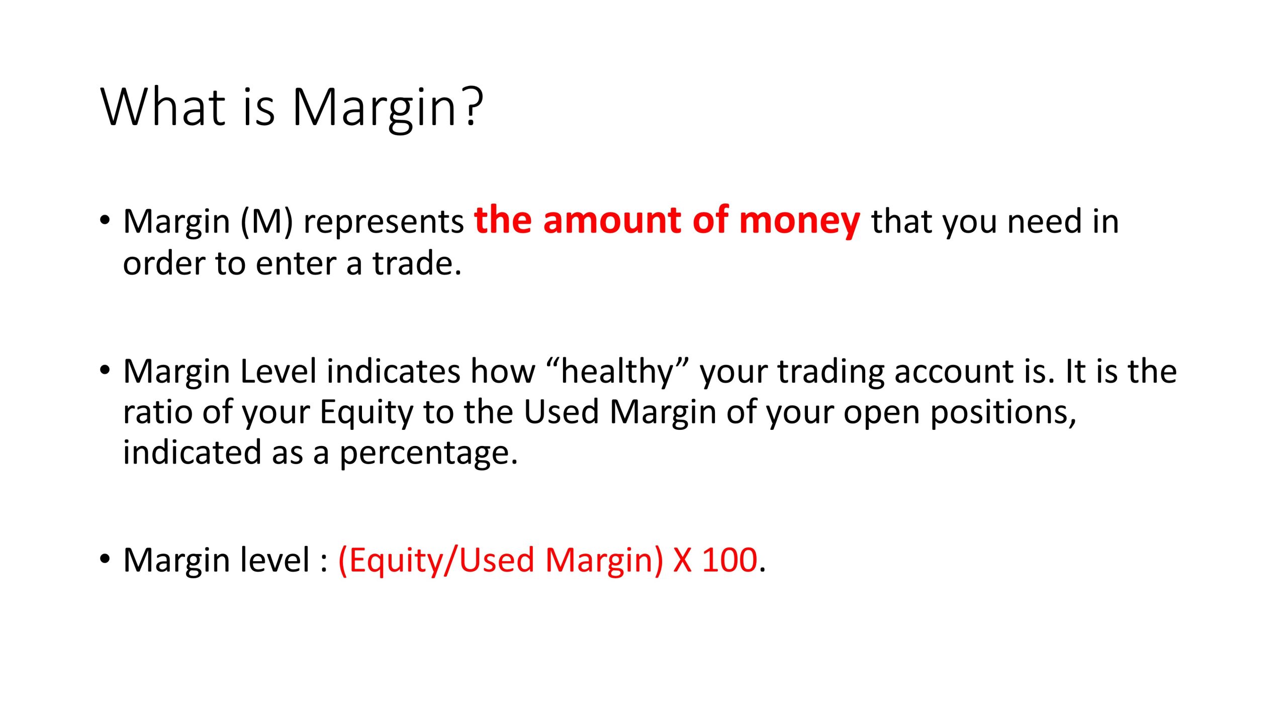 what is margin