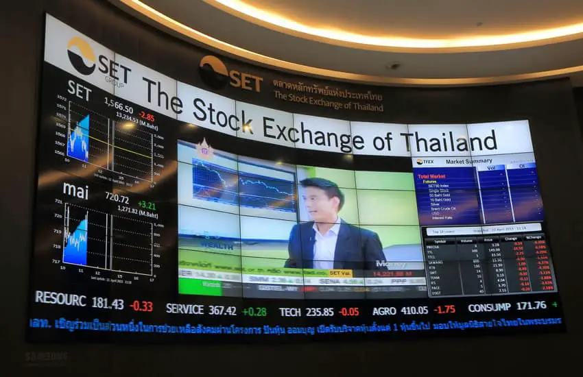 Thailand stock exchange