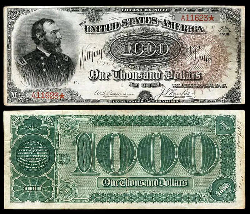 1000 dollar note - grand watermelon