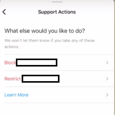 step 5 block spammy account