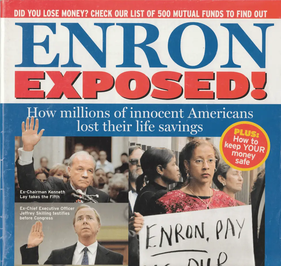 Enron Big Corporate Scandal (2001)