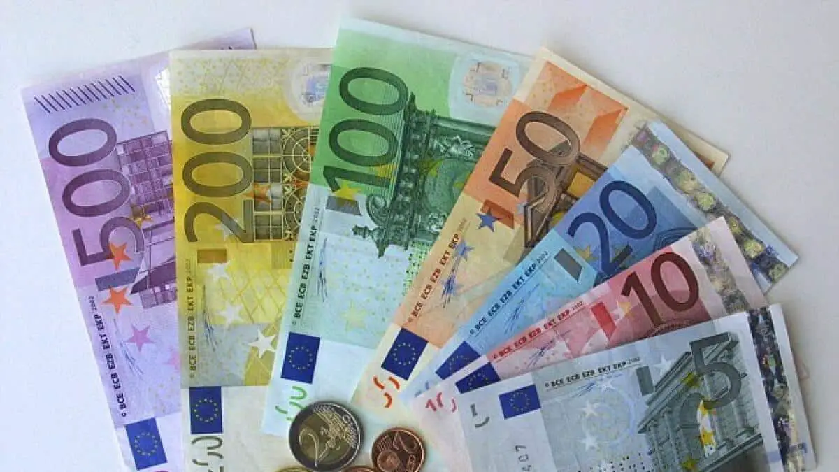 euro notes bills